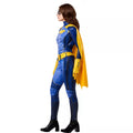 Blue-Yellow - Side - Gotham Knights Womens-Ladies Deluxe Batgirl Costume