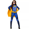Blue-Yellow - Front - Gotham Knights Womens-Ladies Deluxe Batgirl Costume