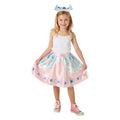 Pink-Blue - Front - Bristol Novelty Childrens-Kids Llama Tutu Skirt Costume