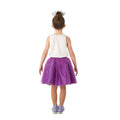 Purple - Back - Bristol Novelty Childrens-Kids Peacock Tutu Skirt Costume