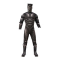 Black - Front - Black Panther Boys Deluxe Costume