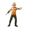 Gold-Green - Front - Aquaman Childrens-Kids Costume