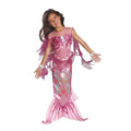 Pink - Back - Bristol Novelty Childrens-Kids Mermaid Costume