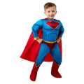 Blue-Red - Front - Superman Boys Metallic Costume