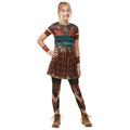 Brown - Side - How To Train Your Dragon Girls Astrid Costume