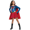 Red-Blue - Front - Supergirl Girls Costume