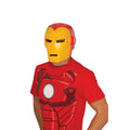 Yellow-Red - Front - Iron Man Childrens-Kids Mask