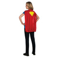 Blue-Red - Back - Supergirl Womens-Ladies Costume Top