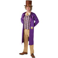 Purple - Front - Willy Wonka Mens Deluxe Costume