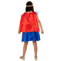 Red-Blue-Gold - Back - Wonder Woman Girls Deluxe Costume Dress