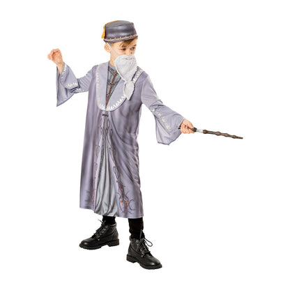 Grey - Side - Harry Potter Boys Dumbledore Costume