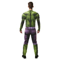 Green-Purple - Back - Hulk Mens Deluxe Costume