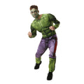 Green-Purple - Side - Hulk Mens Deluxe Costume