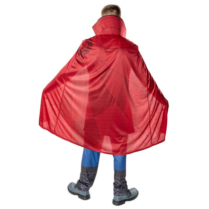 Blue-Red - Back - Doctor Strange Mens Deluxe Costume