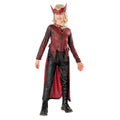 Red-Black - Front - Doctor Strange In The Multiverse Of Madness Girls Scarlet Witch Costume