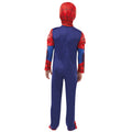 Red-Blue-Black - Back - Spider-Man Boys Deluxe Costume