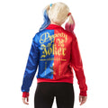 Red-Blue - Back - Harley Quinn Childrens-Kids Property Of The Joker Costume