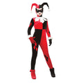Black-Red - Front - Harley Quinn Womens-Ladies Costume