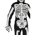 Black-White - Lifestyle - Bristol Novelty Childrens-Kids Skeleton Muscle Chest Costume