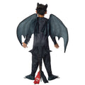 Black - Back - How To Train Your Dragon: The Hidden World Childrens-Kids Toothless Costume
