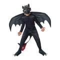 Black - Front - How To Train Your Dragon: The Hidden World Childrens-Kids Toothless Costume