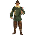 Green-Brown - Front - Wizard Of Oz Mens Scarecrow Costume