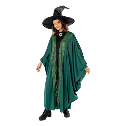 Green-Black - Front - Harry Potter Unisex Adult Professor McGonagall Costume