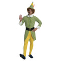 Yellow-Green - Front - Elf Mens Buddy Costume