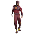 Maroon-Yellow - Front - The Flash Mens Costume