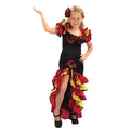 Black-Red-Yellow - Front - Bristol Novelty Childrens-Girls Rumba Costume