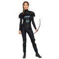 Black - Front - Hunger Games: Mockingjay Womens-Ladies Katniss Costume