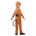 Brown-Black - Back - Scooby Doo Childrens-Kids Costume