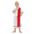 White-Red-Gold - Front - Bristol Novelty Childrens-Kids Roman Emperor Costume