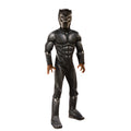 Black - Front - Avengers Endgame Childrens-Kids Deluxe Black Panther Costume