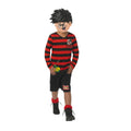 Red-Black - Side - Dennis the Menace Boys Costume