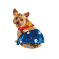 Red-Blue-Gold - Front - Wonder Woman Dog Costume