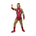 Red-Yellow - Front - Iron Man Childrens-Kids Costume