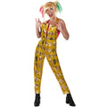 Gold-Yellow - Front - Birds Of Prey Womens-Ladies Harley Quinn Costume
