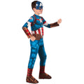 Blue-Red-White - Back - Captain America Boys Costume