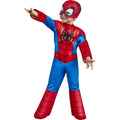 Red-Blue - Side - Spider-Man Boys Deluxe Costume
