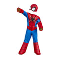 Red-Blue - Front - Spider-Man Boys Deluxe Costume