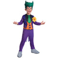 Purple-Orange-Green - Front - The Joker Childrens-Kids Classic Costume