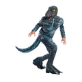 Blue - Front - Jurassic World Unisex Adult Velociraptor Costume