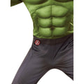 Green-Black - Lifestyle - Hulk Boys Deluxe Costume