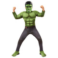 Green-Black - Front - Hulk Boys Deluxe Costume