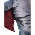 Grey - Side - Jurassic World Unisex Adult Pteranodon Inflatable Costume