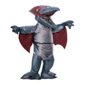 Grey - Front - Jurassic World Unisex Adult Pteranodon Inflatable Costume