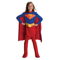 Red-Blue-Yellow - Front - Supergirl Girls Deluxe Costume