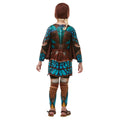 Brown-Blue - Back - How To Train Your Dragon Girls Deluxe Astrid Battlesuit Costume