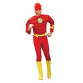 Red-Yellow - Front - The Flash Mens Muscles Costume
